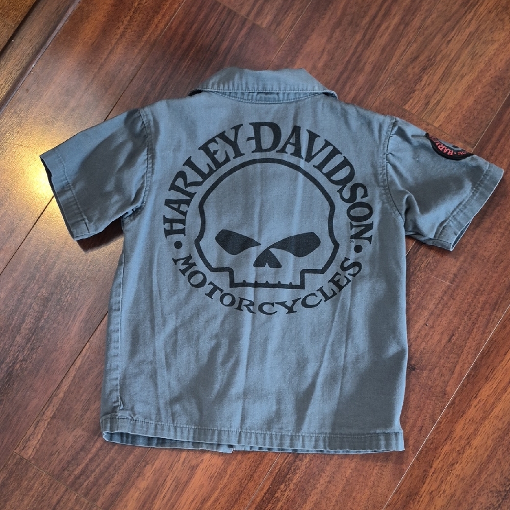 Harley-Davidson Boy's Willie G Shirt Size 4